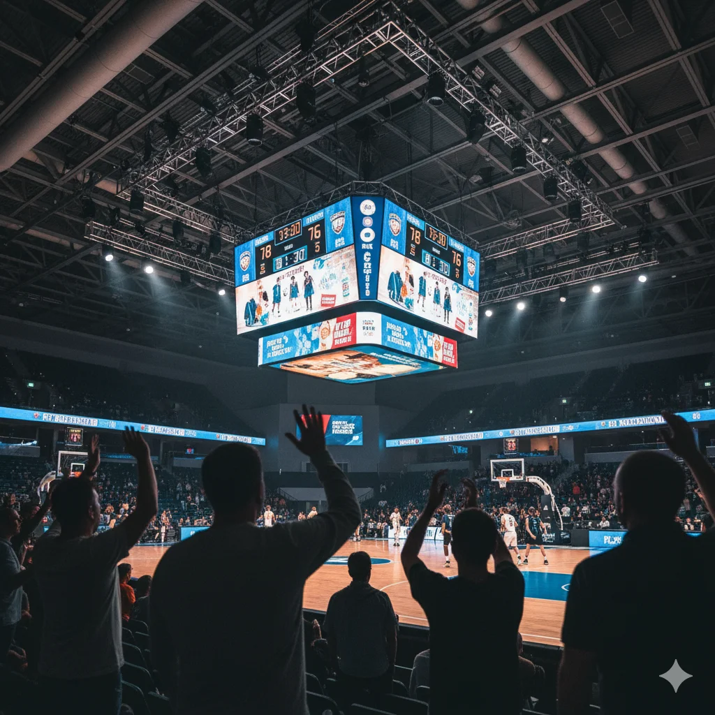 Écran LED pour salle de sport et gymnase (scoreboard, affichage, pub)