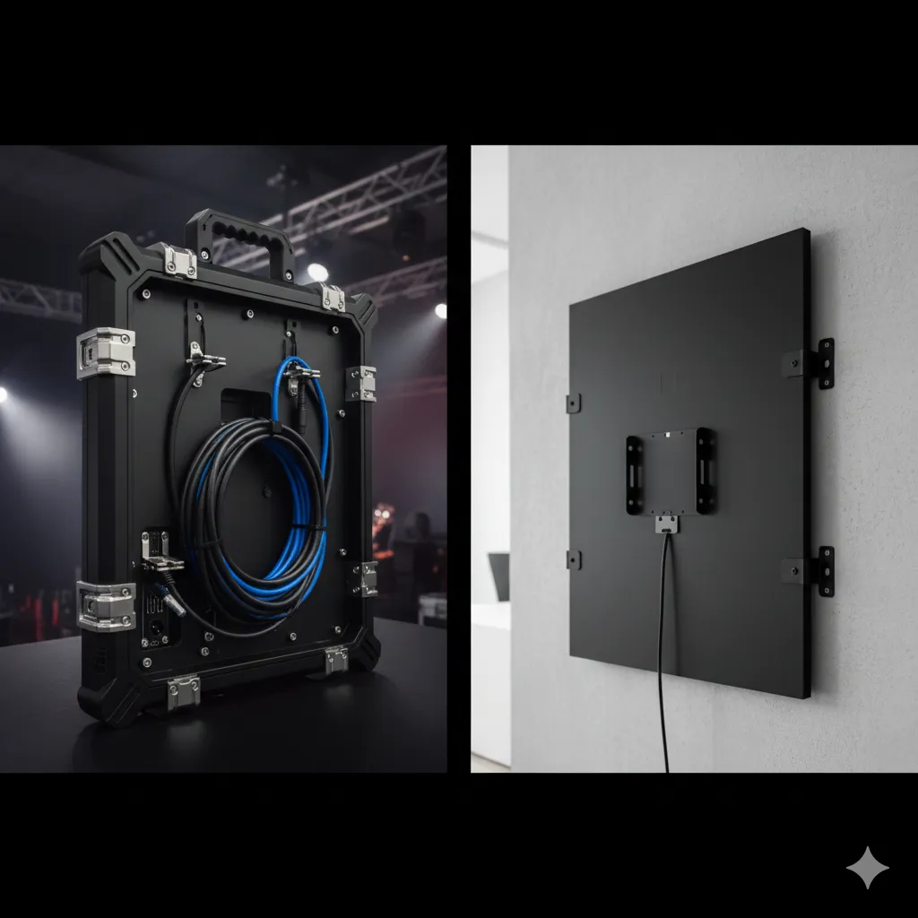 LED Rental : différences entre une dalle touring et une dalle fixe