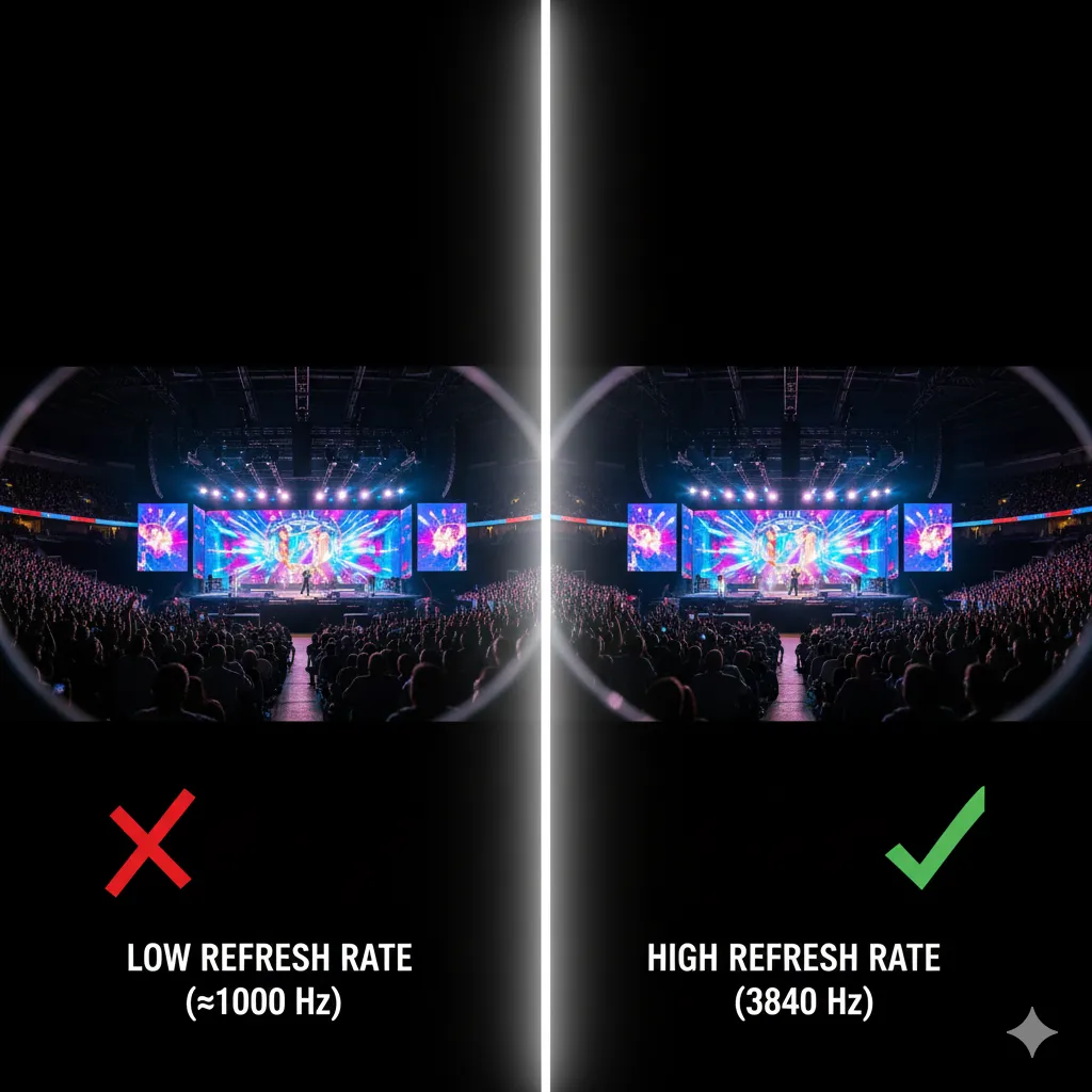 Pourquoi la fréquence 3840 Hz est indispensable pour la captation vidéo ?