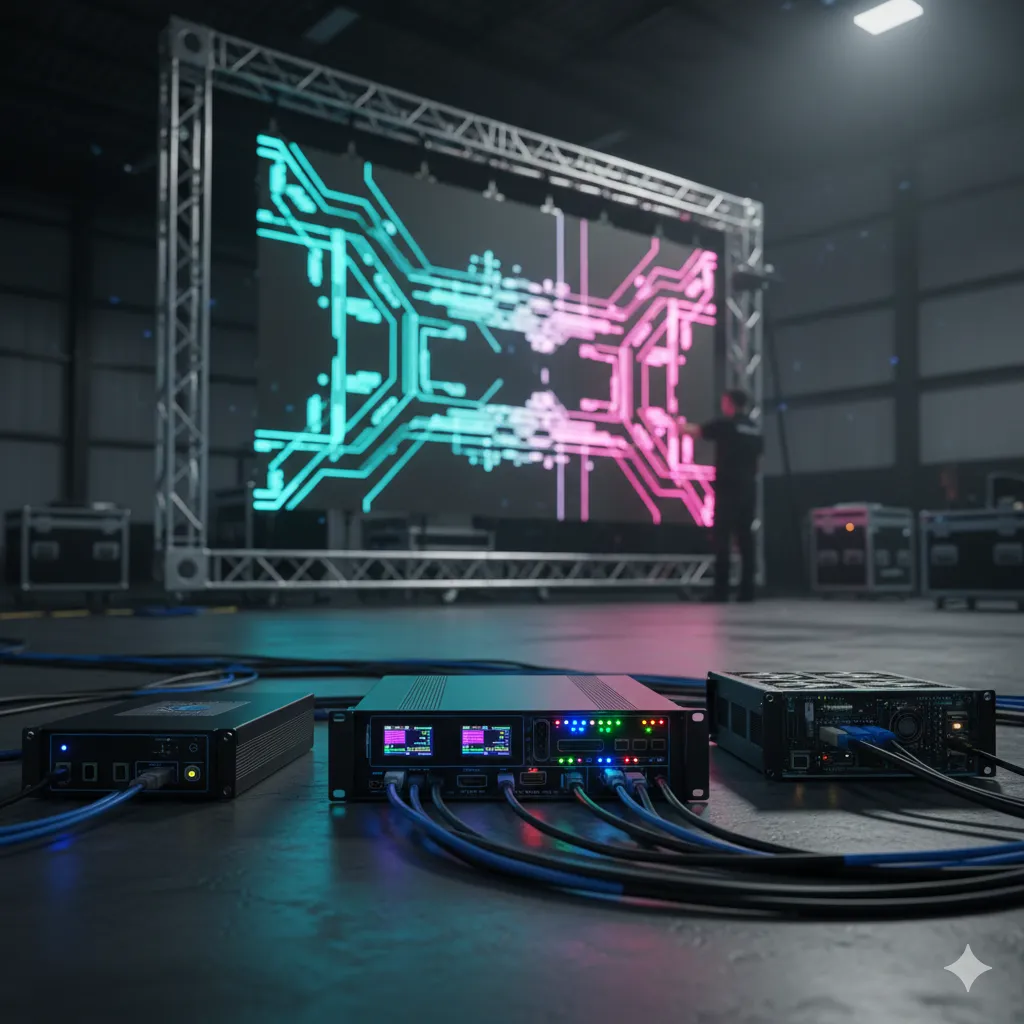 Processeurs vidéo : lequel choisir selon votre écran LED ?