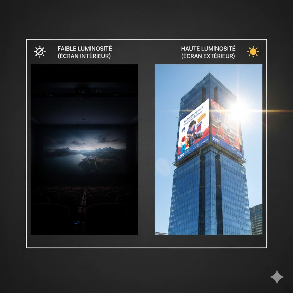 Comprendre la luminosité d’un écran LED (nits, HDR, calibration…)