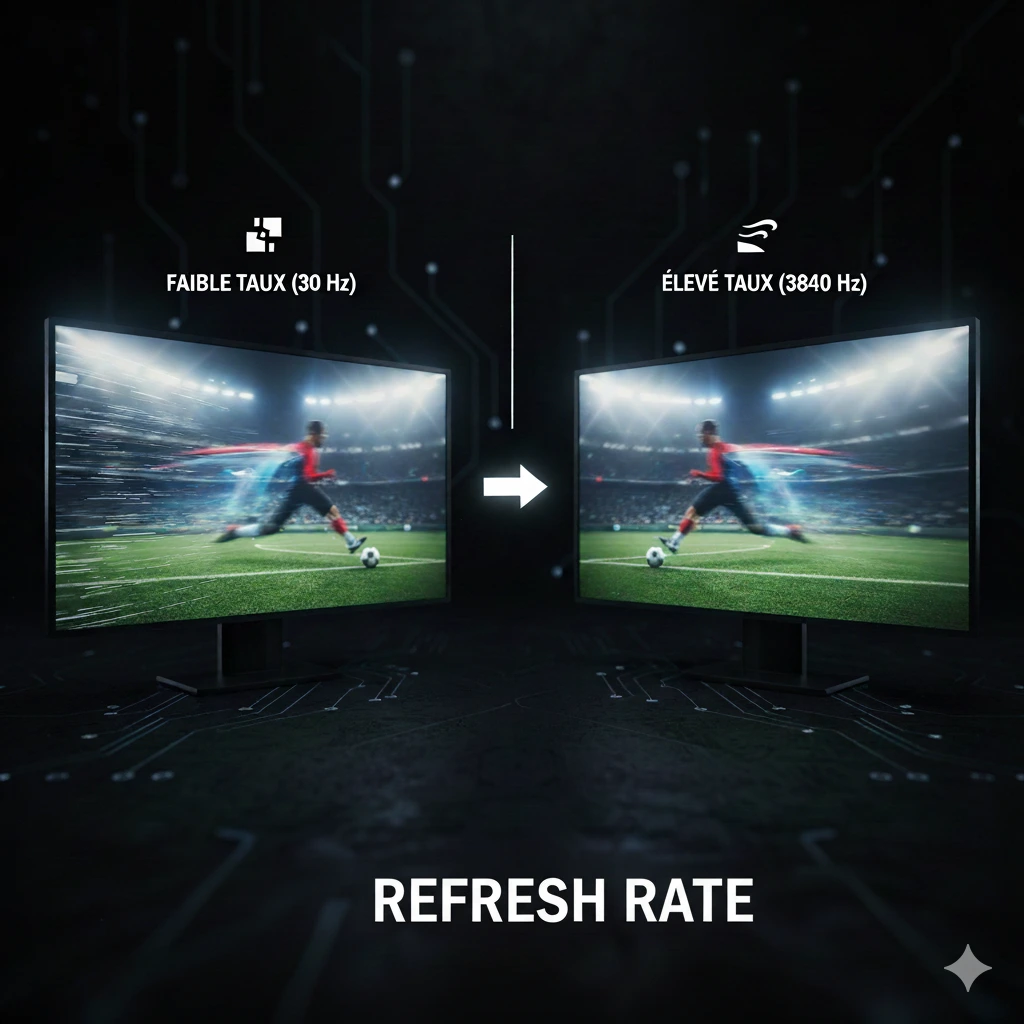 Taux de rafraîchissement : pourquoi le 3840 Hz est indispensable pour des images fluides ?