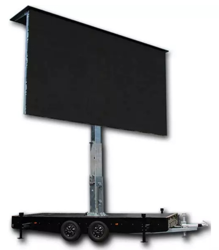 Ecran géant sur remorque de 15m2 - Pitch de 3.9mm